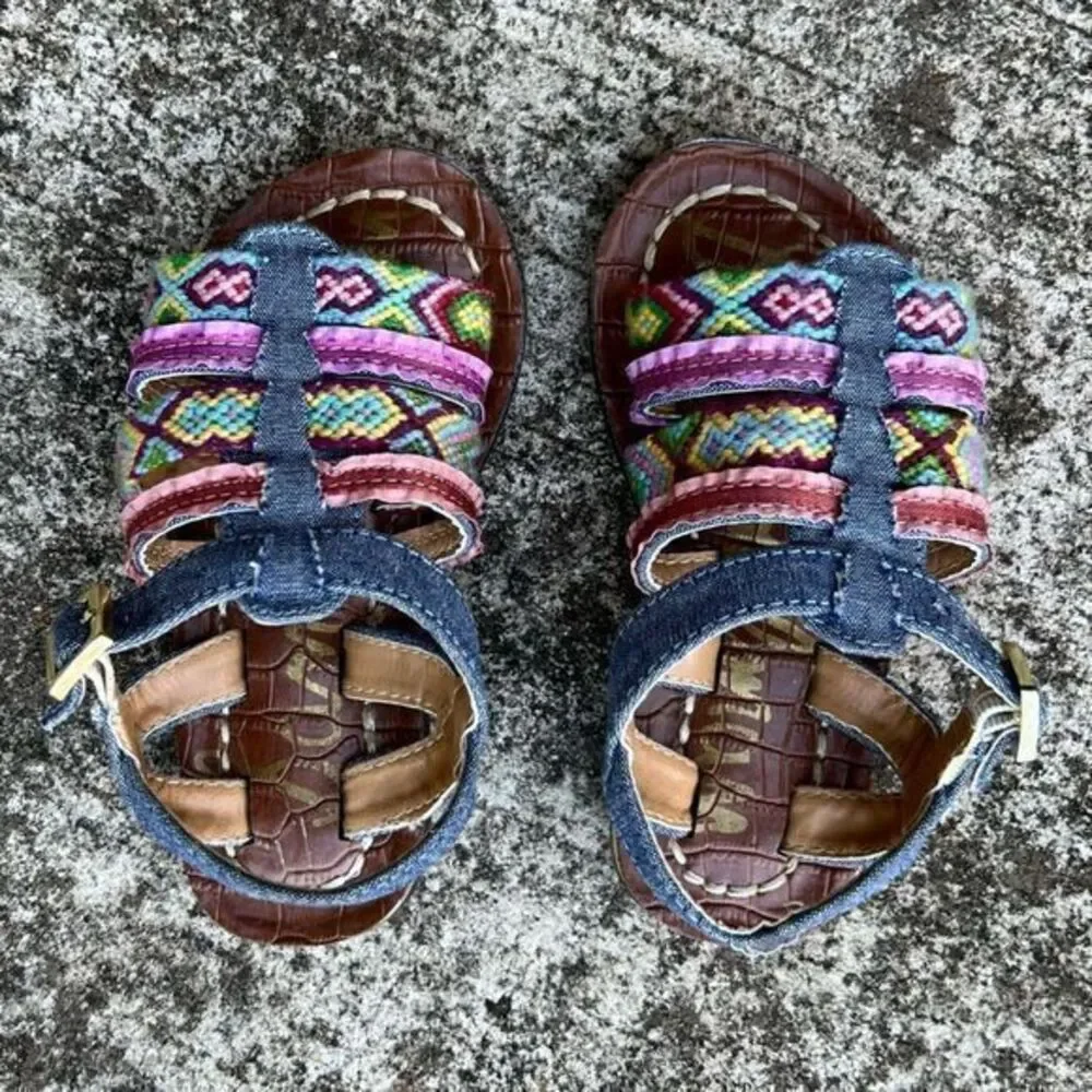 Sam Edelman Gigi Nancy Sandals Blue Size‎ 7